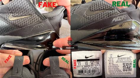 nike react real vs fake|Nike Air Max 270 React REAL vs FAKE (LEGIT CHECK) .